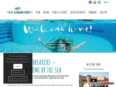 the Breakers diving & surfing lodge - a unique water sports lifestyle hotel (4 stars) (Egypt)