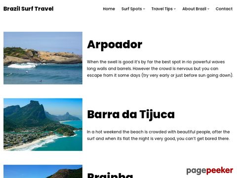 brazilsurftravel.com - Brazil Surf Travel