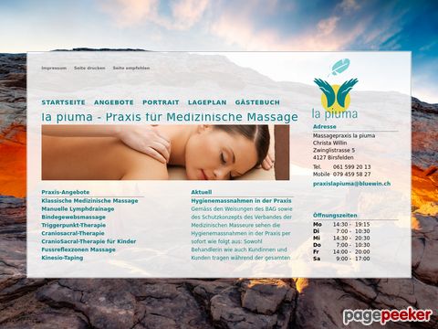 massagepraxis-la-piuma.ch - Medizinische Masseurin (Birsfelden / BL)