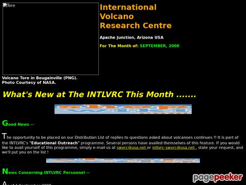 intlvrc.org - Current eruptions – Ständig aktualisierte Seite über laufende vulkanische Aktivitäten (englisch)