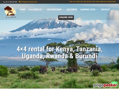 Self Drive road trip safari rental provider Kenya,Tanzania Uganda
