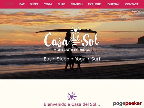 Casa Del Sol - Ecuador - Surf Camp & Surf Tours