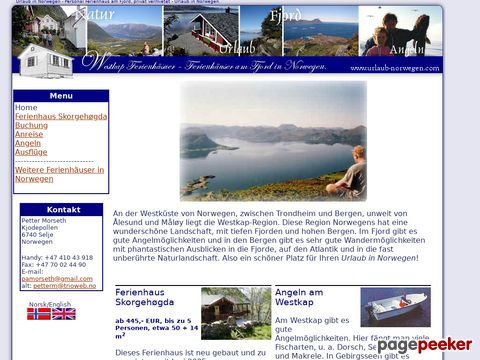 urlaub-norwegen.com - Urlaub in Norwegen