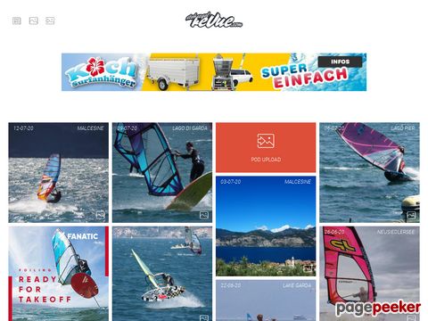 stehsegelrevue.de --- internet windsurf magazin