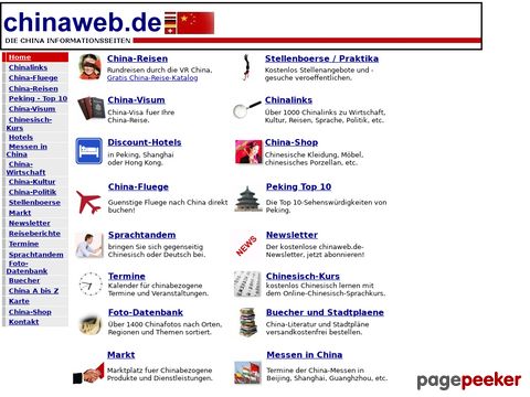 chinaweb.de - die China Informationsseiten