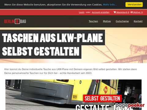 berlinbag.com - Taschen aus LKW-Plane