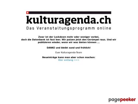 kulturagenda.ch - Eventdaten Schweiz