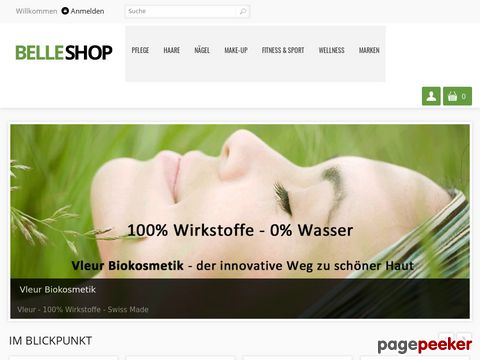 Belleshop.ch - Schweizer Onlineshop für hochwertige und exklusive Produkte