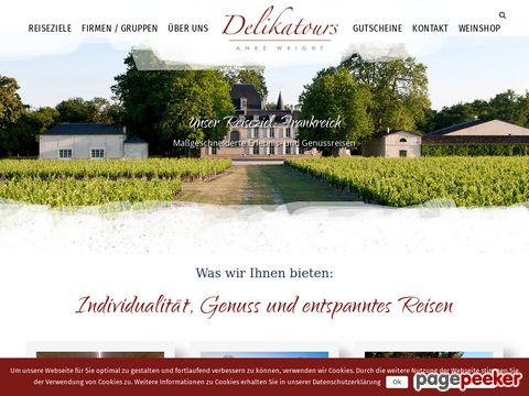 delikatours.de - Weintouren - Exklusive Gourmetreisen nach Frankreich