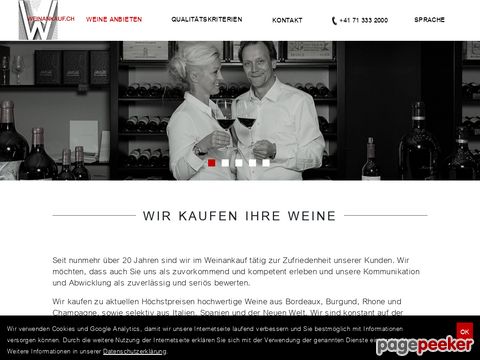 Weinankauf.ch: Wir kaufen Ihre Bordeaux Weine