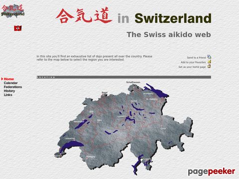 Aikido In Switzerland: The Swiss Aikido Web home page