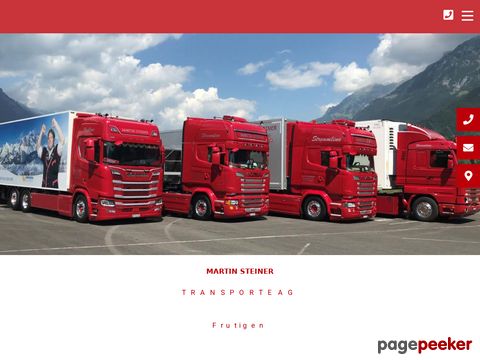 Martin Steiner Transporte - Transportunternehmen in Bern