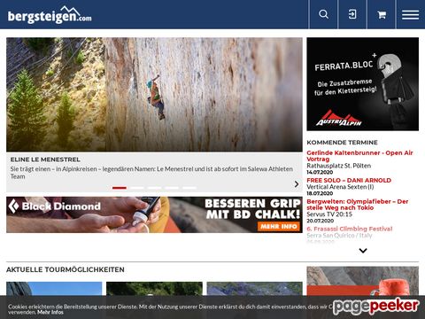 Bergsteigen.at : : Das Portal für Kletterer und Bergsteiger