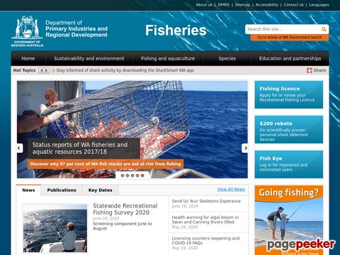 Recreational Fishing, Rules, Licences, in Western Australia, Department of Fisheries, Western Australia