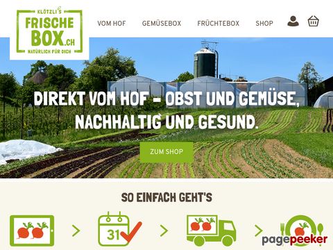 Frische Box - Gemüse und Früchte online bestellen, regional & saisonal vom Hof