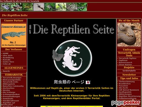 reptil.de - Die Reptilien-Seite - Der Terraristik Treffpunkt