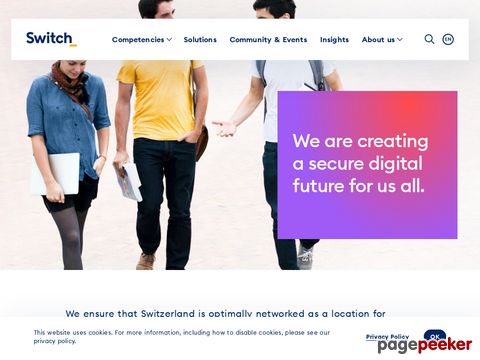 switch.ch - CH Domain Name Registration - Services