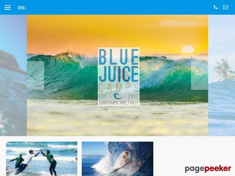 BLUE JUICE Camps - Wellenreiten lernen