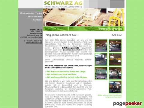 Schwarz AG - Tank- und Apparatenbau