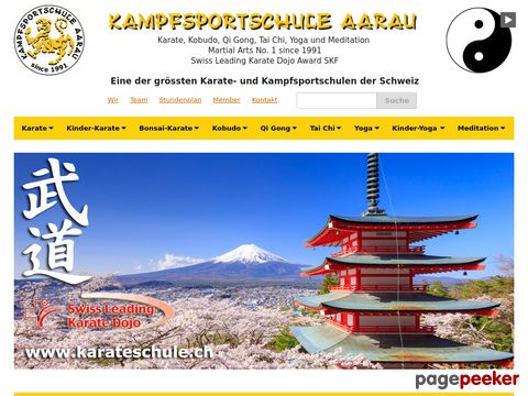 Karate und med. Qi Gong in Aarau - Kampfsportschule Aarau