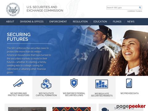 U.S. Securities and Exchange Commission (Home Page)