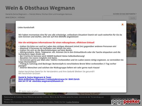Obsthaus Wegmann (Zürich-Höngg)