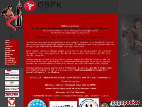 kickboxen.com - ÖBFK - Kickboxen in Österreich