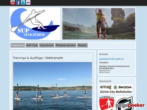 SUP - Stand Up Paddle Surf Club Zürich