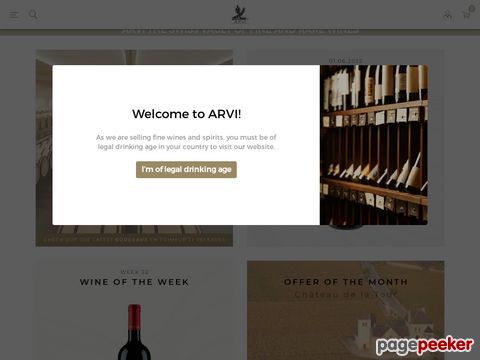 arvi.ch - The Swiss Bank of fine and rare Wines