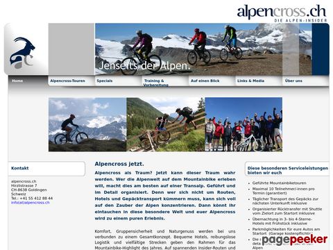alpencross.ch - Alpencross per Mountainbike