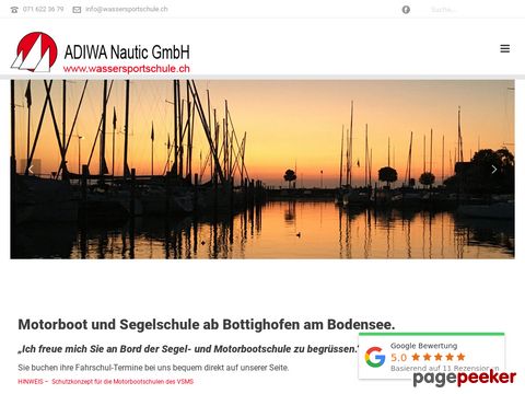 Bootausbildung: Motorbootschule und Segelschule auf dem Bodensee