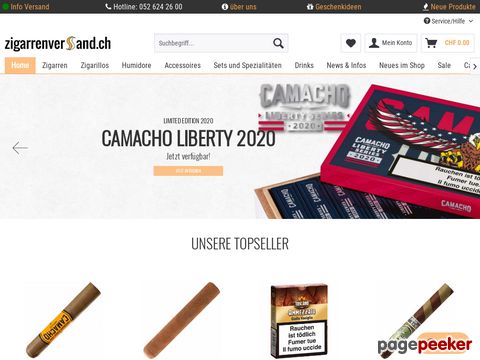 zigarren-versand.ch - Zigarren online bestellen