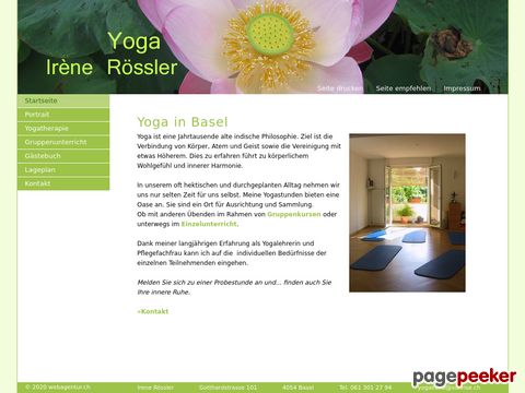 yogairene.ch - Yoga Basel