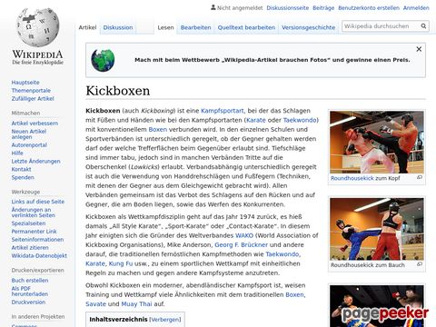 Kickboxen - Wikipedia