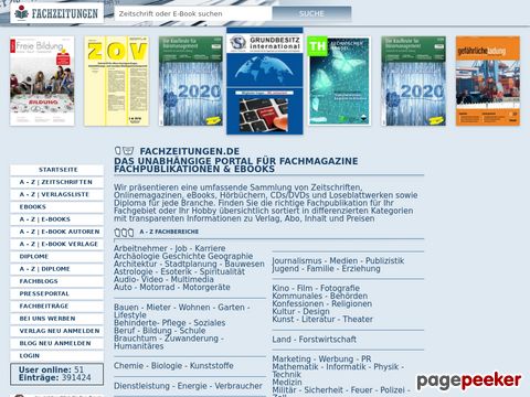 1001 Fachzeitschriften/Fachzeitungen