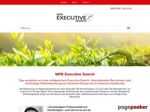 Headhunter - MPB Recruitment Group AG