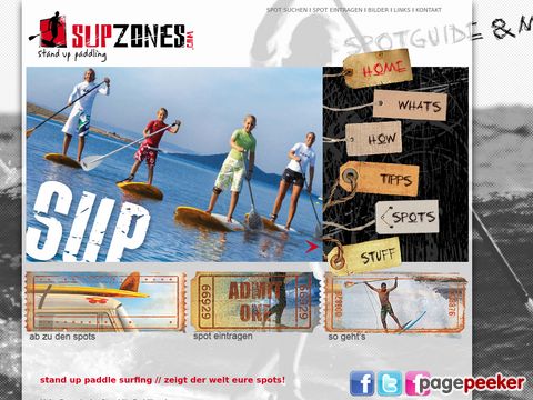 supzones.com - SUPZONES Stand Up Paddle Surfing Portal