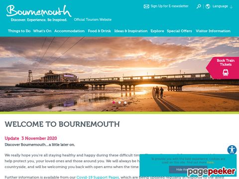 Bournemouth Tourism - official website!