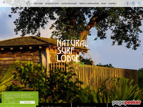 Natural Surf Lodge - all inclusive surf camp @ Seignosse and Hossegor beaches