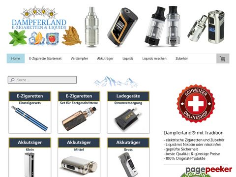 Dampferland - E-Zigarette kaufen