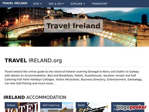 travelireland.org - Travel Ireland Guide SPECIAL OFFERS Hotels & Bed & Breakfast Accommodation Car Hire
