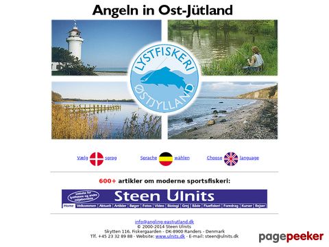 Angeln in Ost-Jütland (Dänemark)