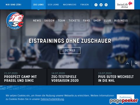 ZSC Lions (ehemals Zürcher Schlittschuh Club)