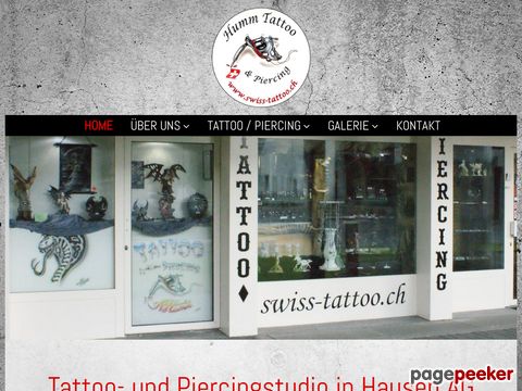 swiss-tattoo.ch - Tattoostudio und Piercingstudio in Aargau