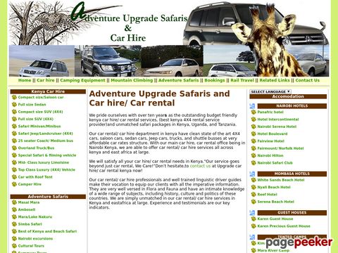 Family adventure safaris