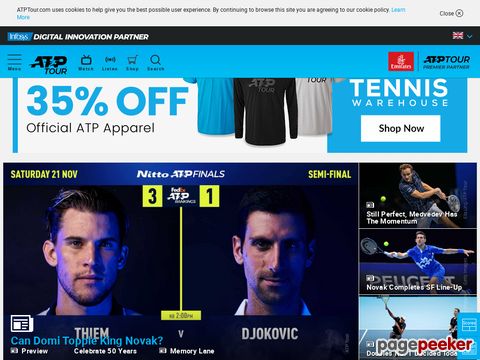 atpworldtour.com - ATP World Tour - Tennis