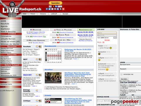 live-radsport.ch - Newsbox