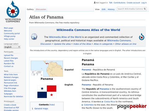Atlas of Panama/ - Wikimedia Commons