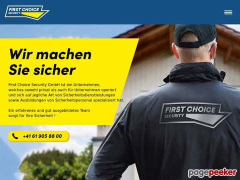 Firma First Choice Security GmbH