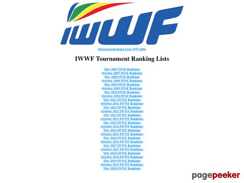 IWSF Tournament